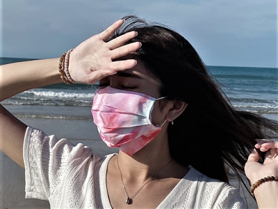  KEAN102 #201 PINK MARBOL multi-purposes cloth mask Supplier Taiwan